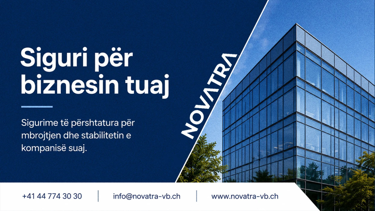 Sigurimi i biznesit me NOVATRA Vermögensberatung AG