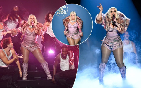 Bebe Rexha shkëlqen me performancë mbresëlënëse në emisionin e famshëm amerikan "The Tonight Show" të Jimmy Fallon