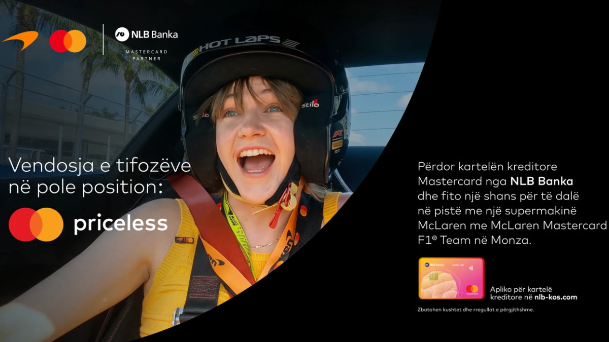 NLB Banka në bashkëpunim me McLaren Mastercard Fomula 1 Team u sjell tifozëve një përvojë të paharrueshme